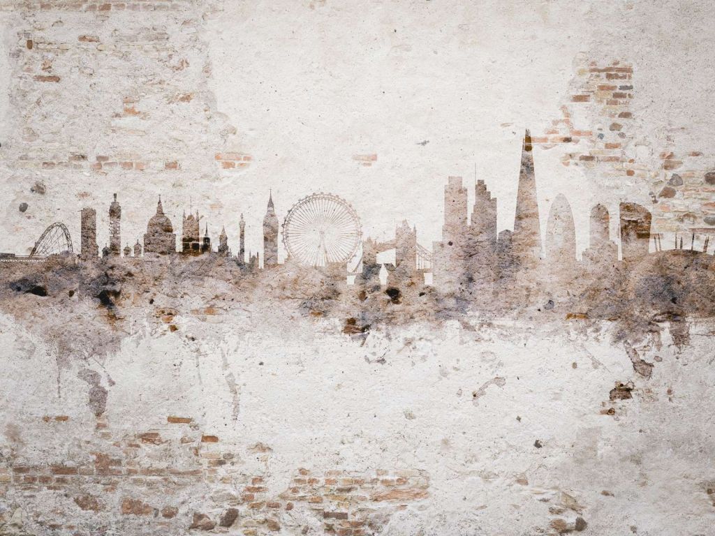 Akwarela panorama, Londyn