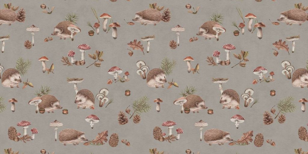 Happy Hedgehog - Taupe - 120